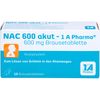 NAC 600 akut - 1 A Pharma, 10 St. Tabletten