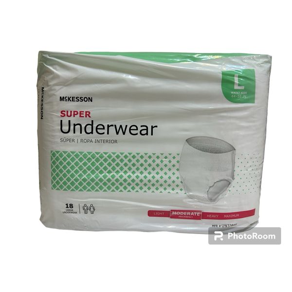 McKesson Adult Diapers Size: Large Disposable, Convenient, Easy To Pull Up