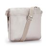 Kipling Sebastian Small Crossbody, Metallic Glow (Silver)