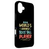 Bocce Ball Player Design for Petanque Game Case for iPhone 16 Plus