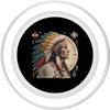 Chippewa Native American Indigenous Chief PopSockets PopGrip for MagSafe