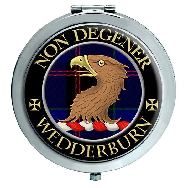 Wedderburn Scottish Clan Compact Mirror