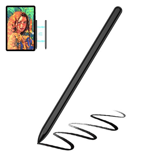 Magnetic Stylus Compatible with Remarkable 2 Pen Replacement with Eraser, 4096 Pressure Levels, Tilt Support, Palm Rejection & 2 Tips, EMR Stylus Pen Compatible EMR Devices