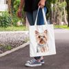 Einkaufstasche mit Schultergurt, Motiv: Yorkshire Terrier