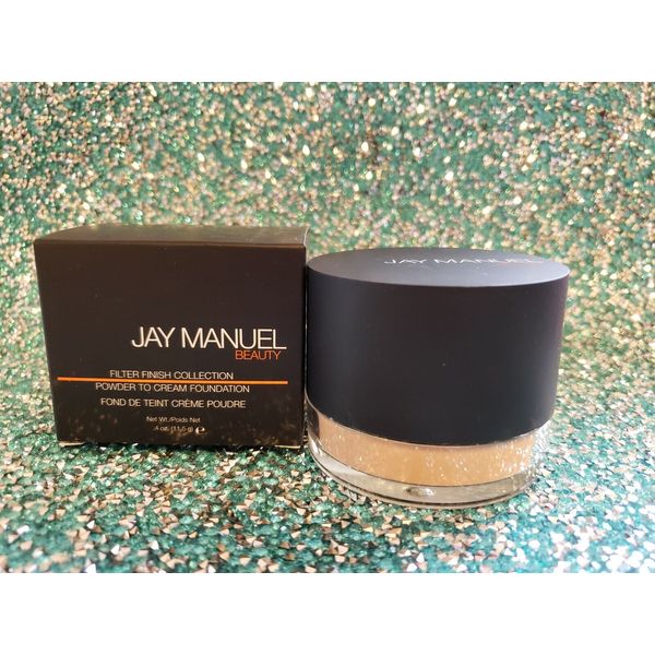 Jay Manuel Beauty Filter Finish Collection Powder to Cream Foundation Medium 1