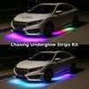 JHB APP Remote CHASING Flow LED Strips Lights 2PCS 4FT+2PCS 6.5FT Underglow KIT