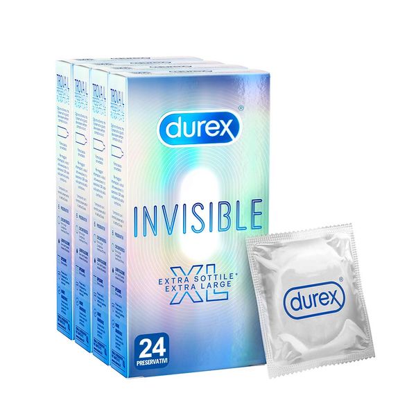 Durex Invisible XL 24 Pieces