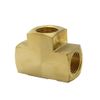 Thrifco 5316012 1/4 inch Tee Brass Barstock