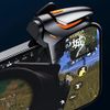 BoxWave Gaming Gear Compatible with Honor 90 pro - Touchscreen QuickTrigger Auto, Trigger Buttons Autofire Gaming Mobile FPS - Jet Black