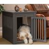 New Age Pet ecoFLEX Pet Crate/End Table, Medium, Grey