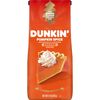 Dunkin' Medium Roast Pumpkin Spice Flavored Ground Coffee, 11 Ounce