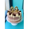 TalkingTables2 Birthday CandleCake TopperSingleGold Glitter