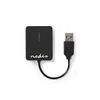 NEDIS CRDRU2300BK Card Reader | Multicard | USB 2.0