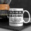 Trendation - IT Techniker Geschenk Tasse Support IT Informatiker Geschenk Lustiger Spruch Männer (Weiß)