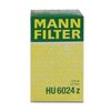 MANN-FILTER HU 6024 Z Cartridge Oil Filter
