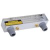 CNBTR ABS Plastic Panel Type Liquid Flowmeter Water Flow Meter LZM-15 0.5-5GPM/2-18LPM Measurement Tool