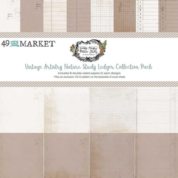 49 And Market Collection Pack 12"X12" - Nature Study Ledger