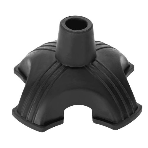 Walking Stick Ferrules 19mm, Rubber Walking Stick End Broad Base Foot Walking Cane Tips, Replacement Anti-slip Crutch Pad Self Standing Support Base Foot Pad for Walking Stick