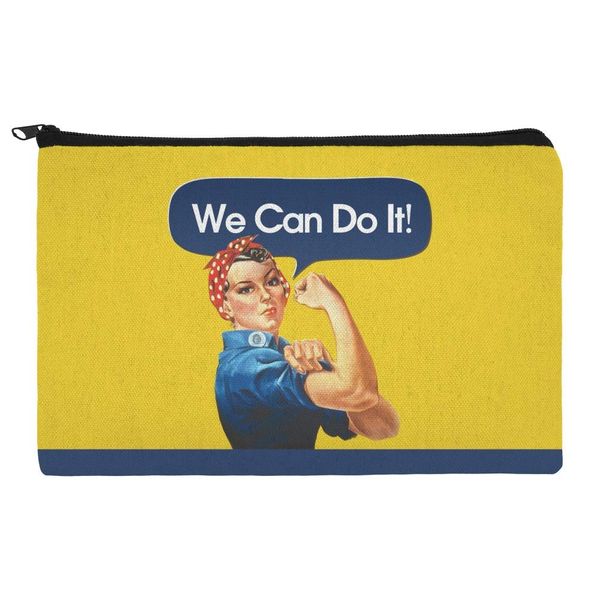 GRAPHICS & MORE Rosie The Riveter Poster World War II Makeup Cosmetic Bag Organizer Pouch