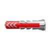Fischer 536162 DUOPOWER Wallplug with Screws, Red/Grey/Metal