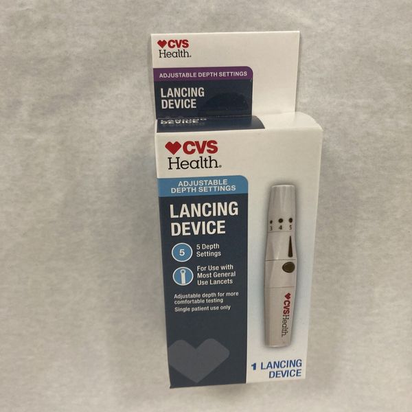 Brand New CVS Health  Diabetes Sterile Lancing Device