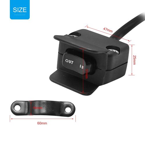 Heavy Duty Handlebar Control Line Winch Rocker Switch Handlebar Control Warn Accessories for ATV/UTV 3 Meter