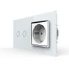 Series Switch with Socket White from the Brand LIVOLO