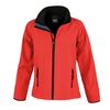 Result Women's Core Ladies Printable Softshell Jacket, Grey (Cha/Blk), 12(Manufacturer Size:M)