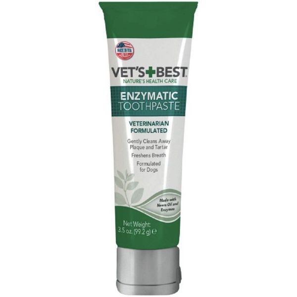 2x Vet’s Best Enzymatic Dog Toothpaste-Teeth Cleaning and Fresh Breath Dental