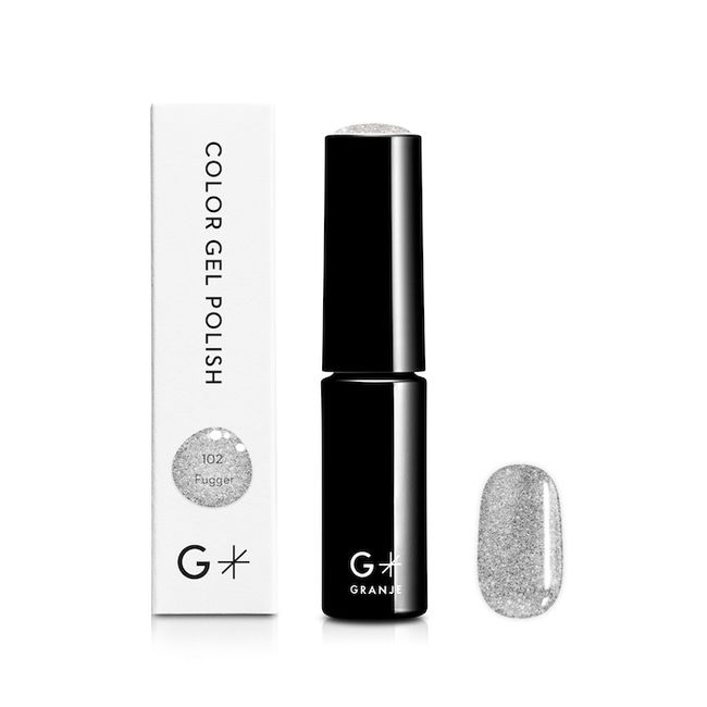 GRANJE Gel Nail Color (102 Fugger) | Color Gel Polish Silver Pearl Metal Made in Japan Easy Self Gel Nail Domestic Cosmetics &lt;Grange Official&gt;