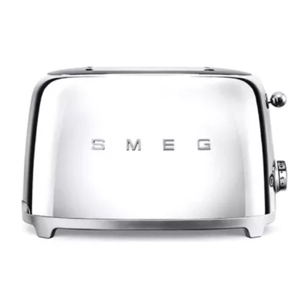 Smeg 2 Slice Toaster Chrome