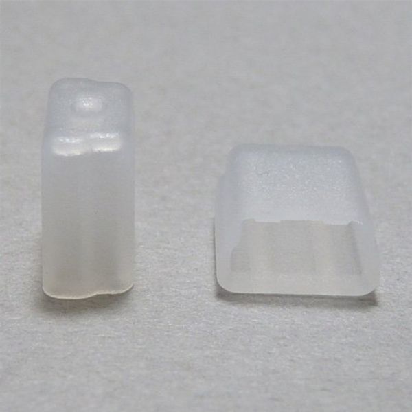 tekunobeinzu USB Mini-B Cable End Caps (Translucent) 6 Pcs/pack usbmbtck – W0 – 6