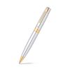 Sheaffer 100 - Refillable rollerball pen, polished chrome, gold-tone trim