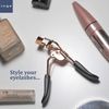 Inge Eyelash Curler with 5 Replacement Pads Lash Curler Eye Lash Curler Lash Lifter - Ergonomic Design Fitting all Eye Shapes no Pinching - Rose Gold