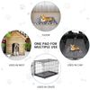 TMbsfatn Dog Bed & Mat - Machine Washable Grey (84x57x3.5CM)