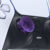 eXtremeRate Replacement Thumb Stick for PS5 Controller (Transparent Material), Analog Stick for PS4 Controller, Custom Joystick for PS4 All Model Controller, Controller Not Included (Clear Purple)