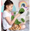 PLUSH UNICORN - SUPER-SOFT PLUSH - ALIEN 11"
