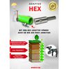 WERHE Professional Bore Suitable for Hex Drill Cordless Combi Drill Screwdriver Pole Adaptor for Drill