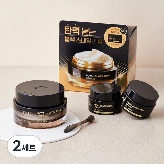 Dr.G Royal Black Snail Cream 50ml + 15ml + 15ml