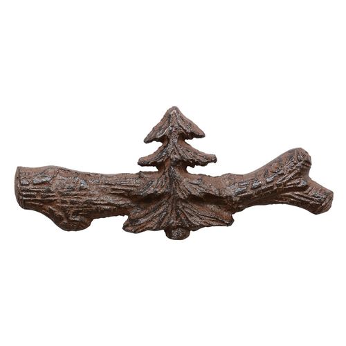 BLACK FOREST DECOR Cast Iron Pine Tree Pull
