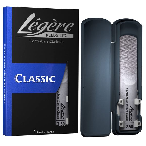 Legere BBCB2.5 Bb Contrabass Clarinet Reed, 2-1/2