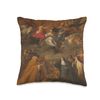 Coronation Of The Virgin Mary Throw Pillow