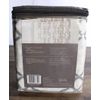 NEW Allen + Roth 84" Grey Trellis Light Filtering Back Tab Single Curtain Panel