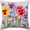 Collection D'Art Needlepoint KIT Pansies, One Size