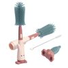 Alyvisun Bottle Brush 3-in-1 Set, Silicon, red, One Size