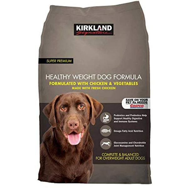 KIRKLAND SIGNATURE Healthy Weight Formula Chicken & Vegetable Dog Food 40 lb.