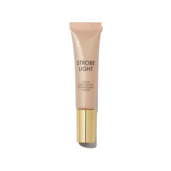 Milani Strobe Light Liquid Highlighter - Day Glow (0.42 Fl. Oz.) Cruelty-Free Face Highlighter - Shape, Contour & Highlight Face with Liquid Shimmer Shades