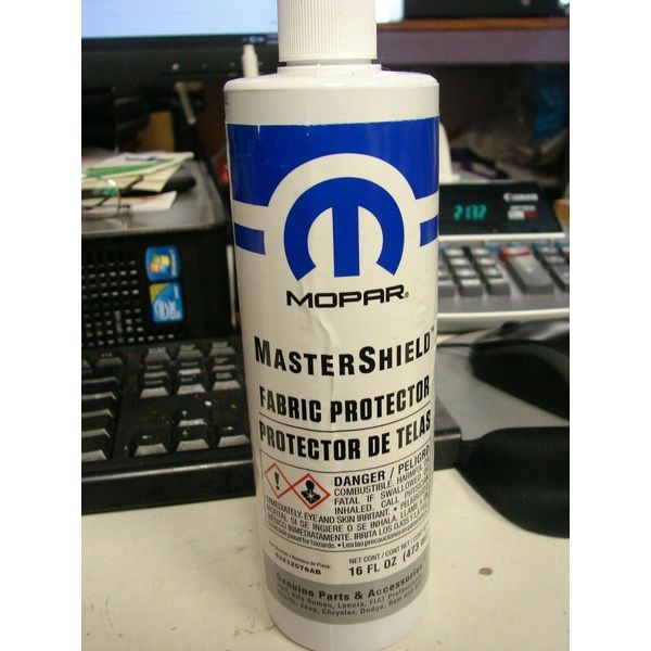 New Mopar Master Shield Fabric Protector Water Based 82212076AB