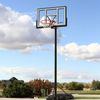 Lifetime Pro Court Height Adjustable Portable Basketball System, 44 Inch Polycarbonate Backboard