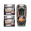 Dorco Pace 6 - Six Blade Razor Blade System - Value Pack (10 Pack + 1 Handle)
